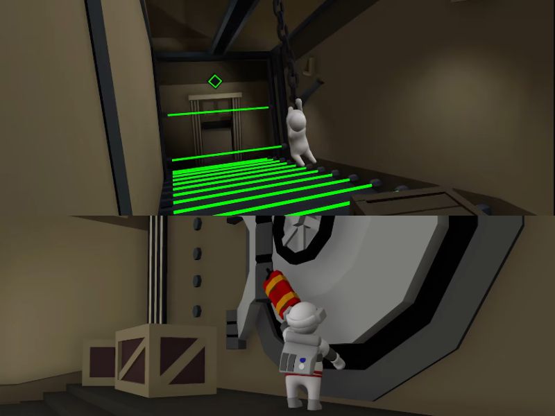 Người chơi được hồi sinh liên tục trong Human Fall Flat APK