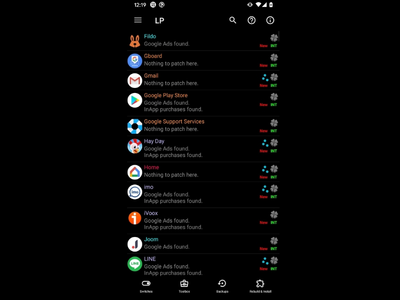 Nhận Ứng Dụng Trả Phí Miễn Phí với Lucky Patcher APK