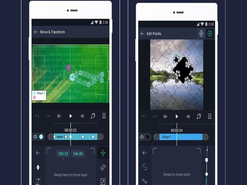 Alight Motion Pro Apk với hoạt ảnh đa lớp đầy phong phú