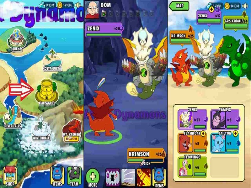 Tính năng Mod nổi bật của game Dynamons World Mod Apk