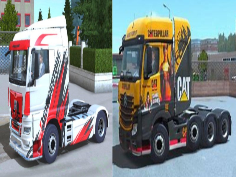 Skins Truckers of Europe 3 giúp bạn tùy chỉnh bề ngoài của xe