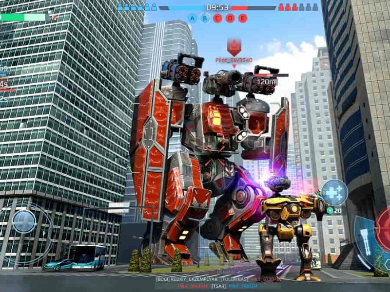 Những Tính Năng Mod Trong War Robots Hack Full Vàng