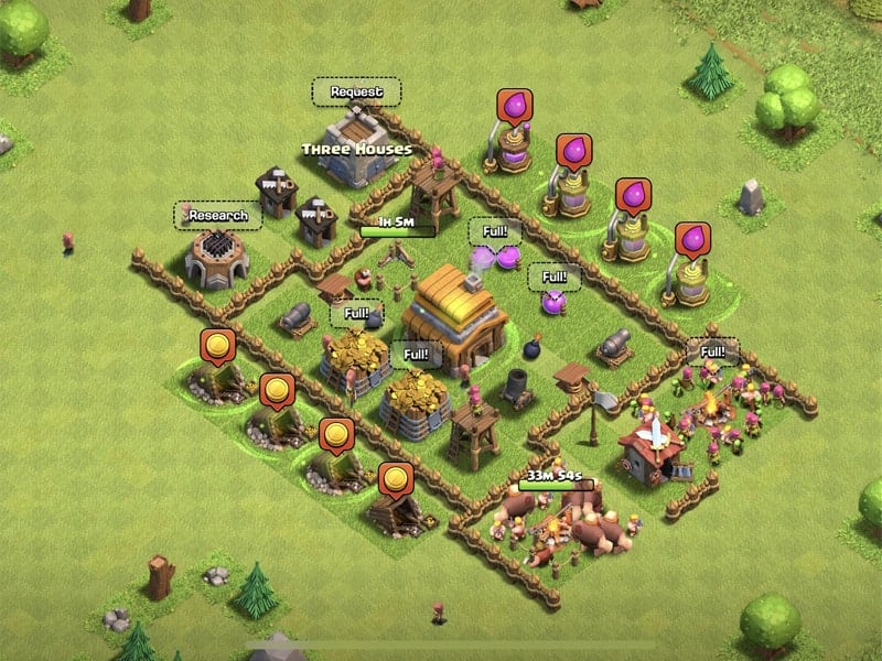 Clash Of Clans APK xây dựng đế chế cho bản thân