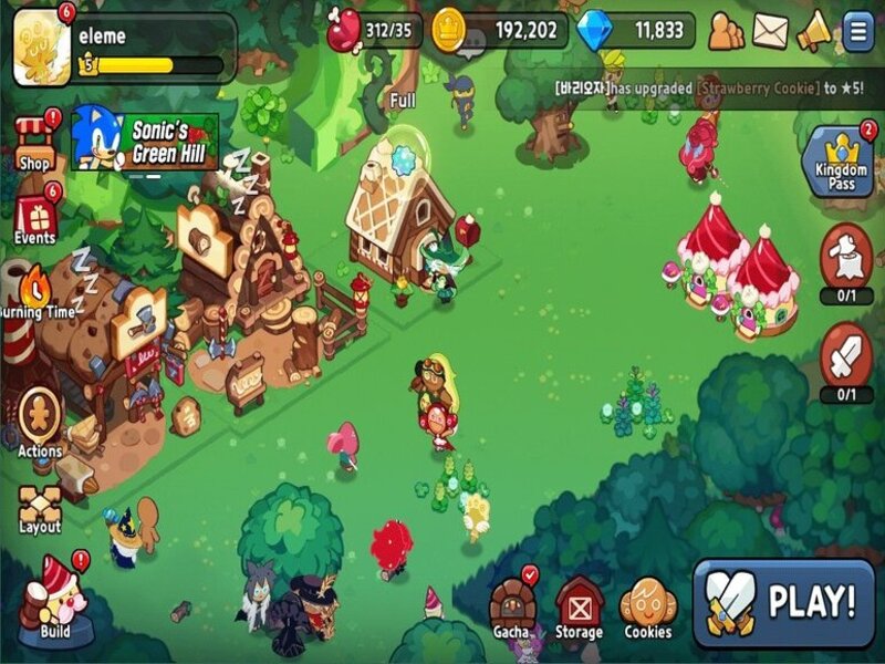 Cookie Run Kingdom Apk sở hữu đồ họa 3D dễ thương