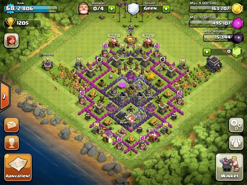 Tính năng Mod mới nhất của Clash Of Clans APK
