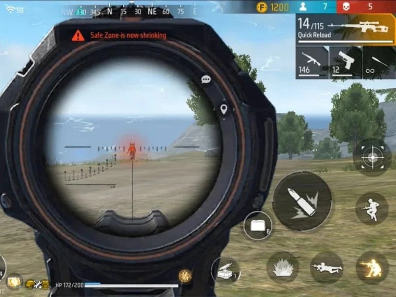 Các tính năng Mod hấp dẫn trong Hack Free Fire