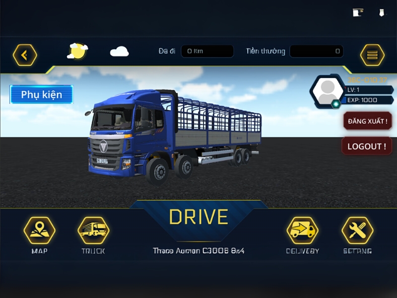 Gameplay độc đáo của Truck Simulator Vietnam Mod Apk
