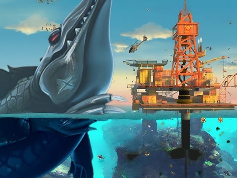 Lối Chơi Hungry Shark World Mod APK