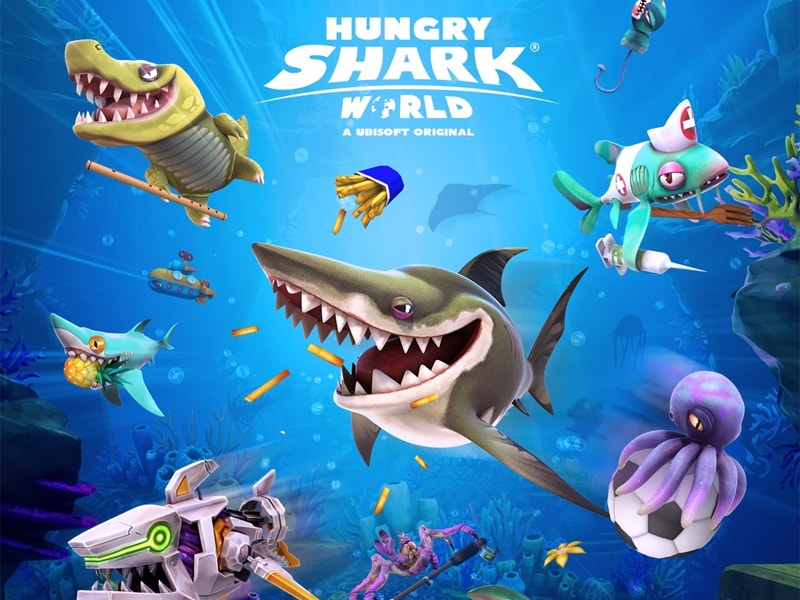 Giới Thiệu Hungry Shark World Mod APK