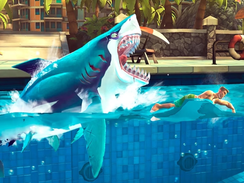 Những Trải Nghiệm Thú Vị Trong Hungry Shark World Mod
