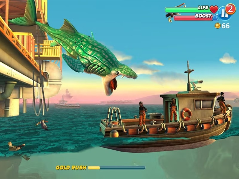 Tính Năng Của Hungry Shark World Mod APK