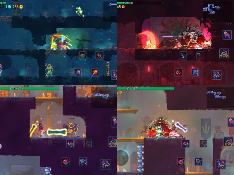 Lối chơi đa dạng biến hóa khôn lường trong Dead Cells Apk