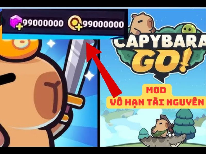 Những tính năng nổi bật của phiên bản Hack Capybara Go