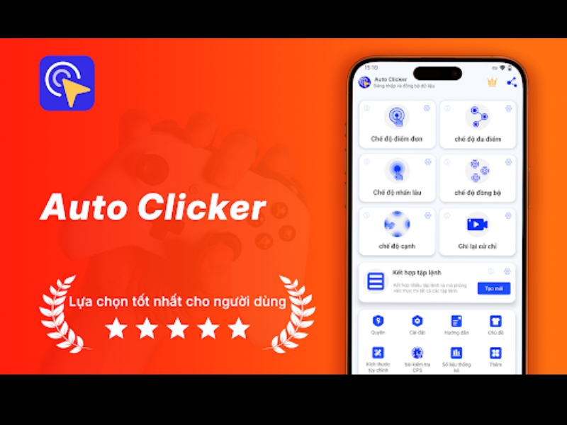 Giới thiệu về ứng dụng Auto Click APK