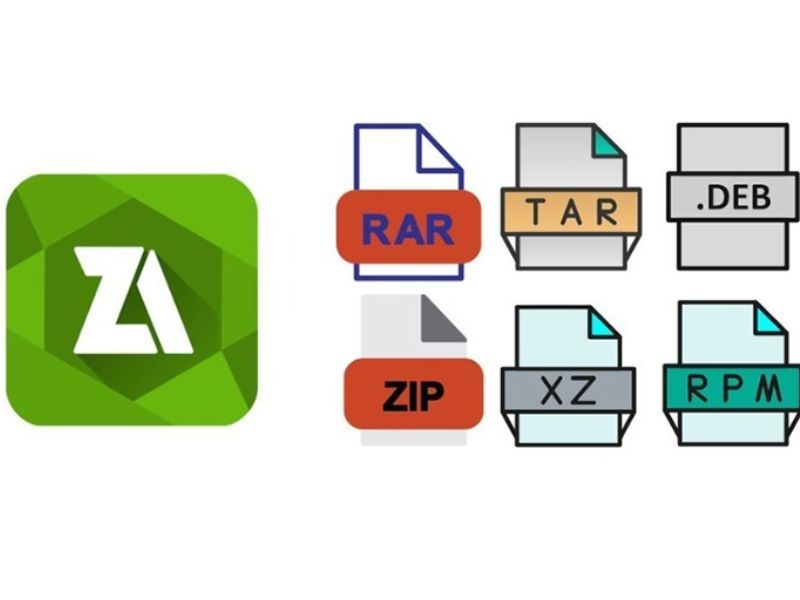 Hỗ trợ đa dạng file, trải nghiệm liền mạch trong ZArchiver 